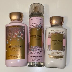 Bath & Body Works Champagne Toast Set